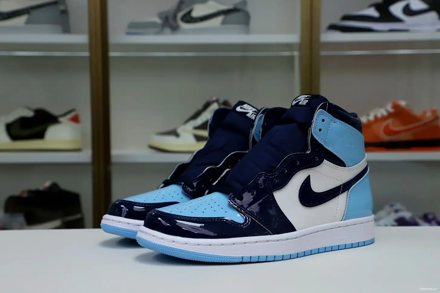 'BLUE CHILL' 1 Kimikick OG JORDAN WMNS RETRO AIR HIGH 0529